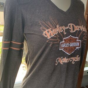 HARLEY DAVIDSON Warren Cortland Ohio T Shirt